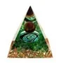 Pyramide Orgonite Arbre de Vie Oeil de Tigre